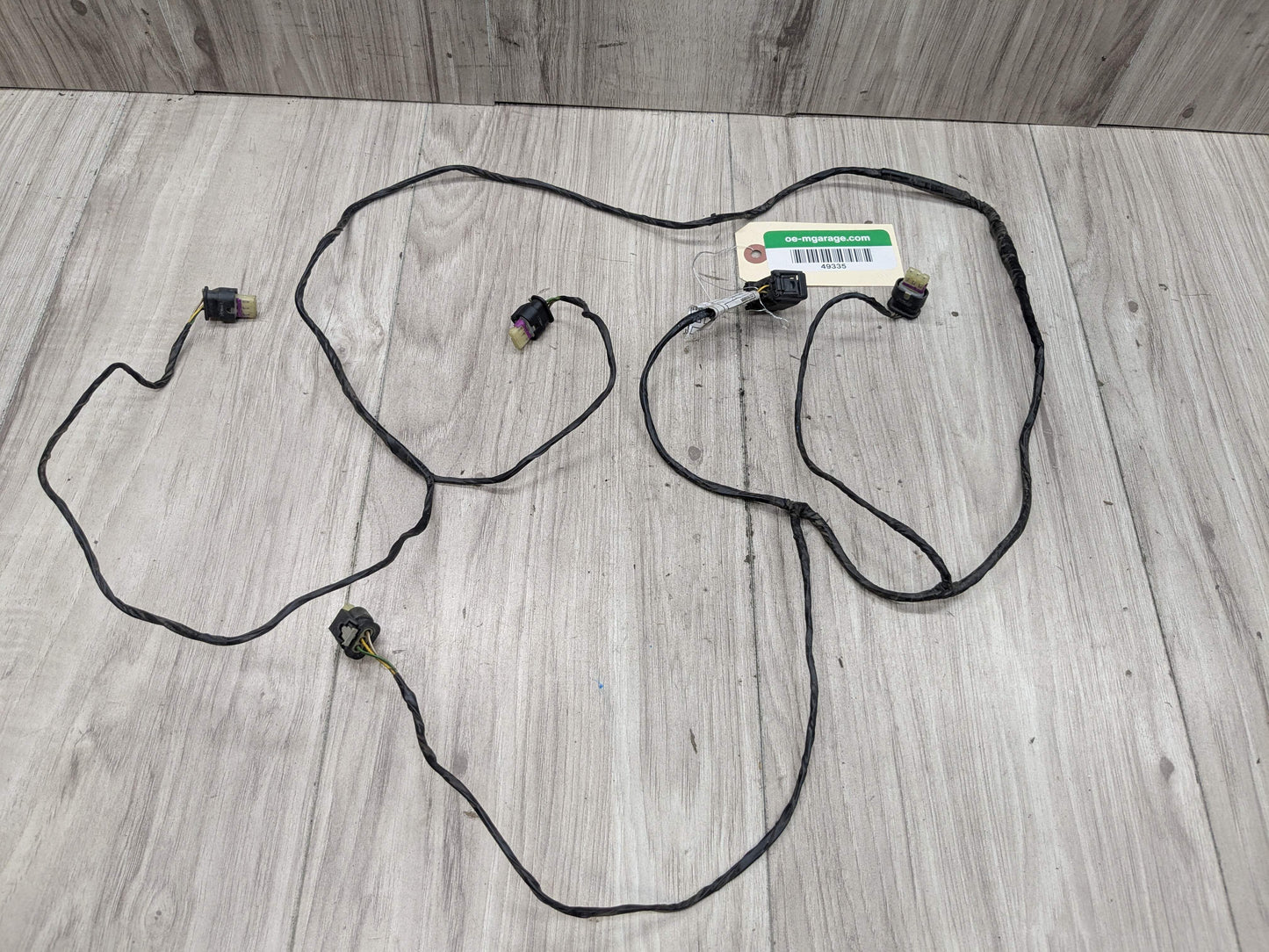 07-10 OEM BMW E70 E71 X5M X6M Front Parking Sonic Sensors PDC Wire Harness