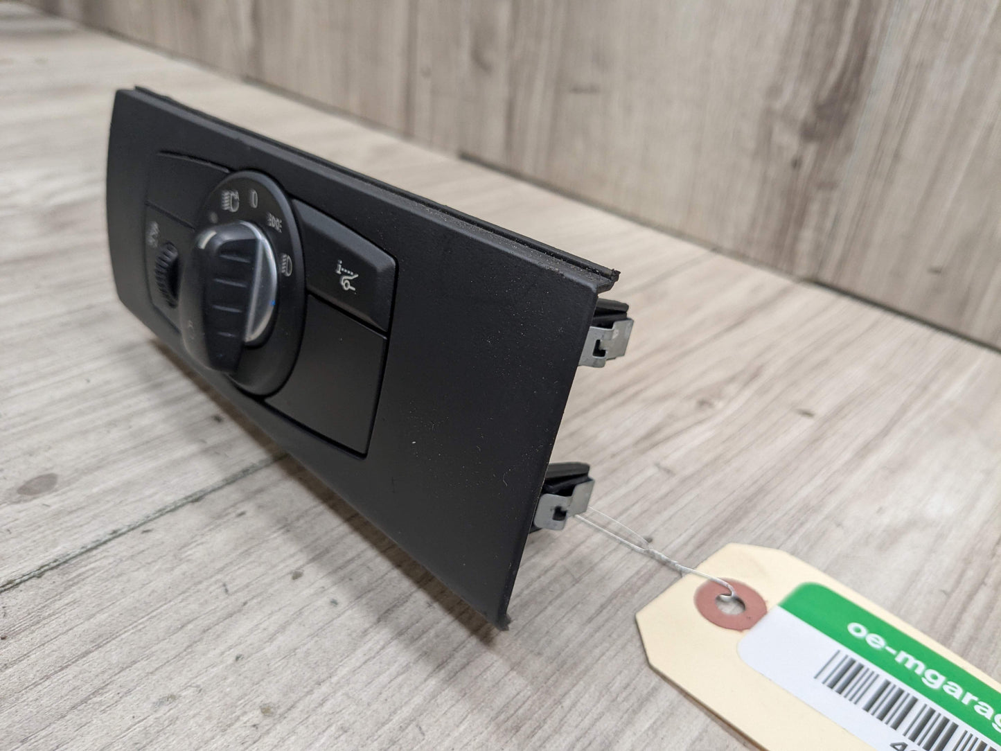 07-14 OEM BMW E70 E71 X5M X6M Headlight Switch Control Panel Light Module BLACK