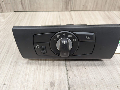 07-14 OEM BMW E70 E71 X5M X6M Headlight Switch Control Panel Light Module BLACK