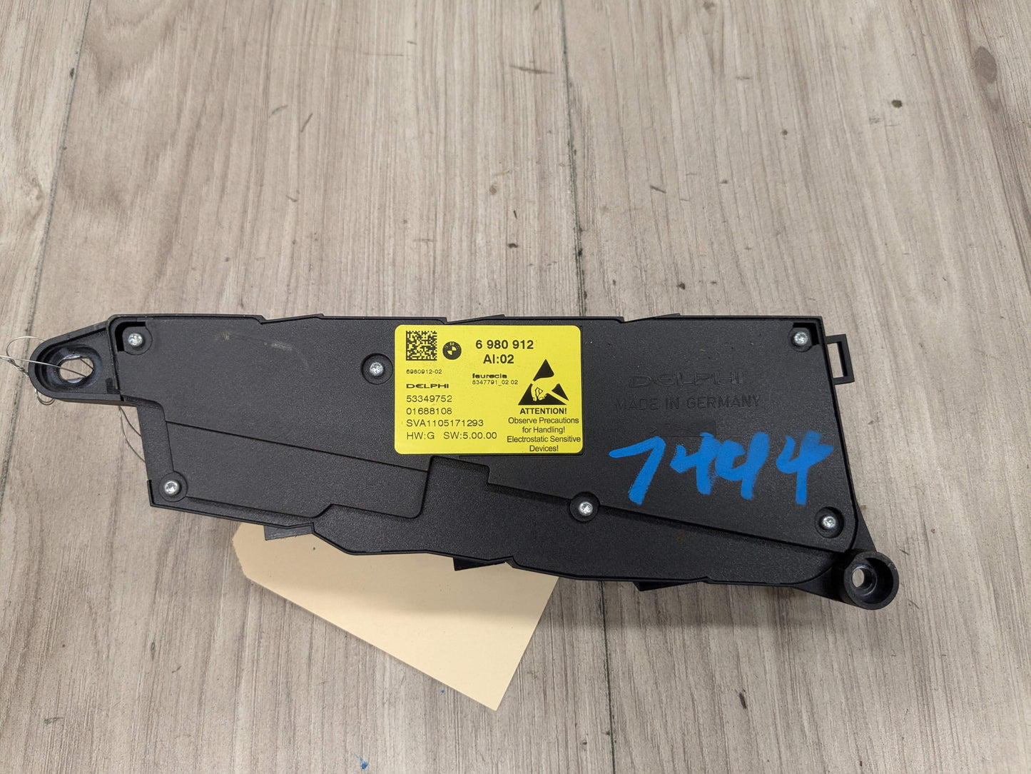 OEM BMW E60 E61 E70 E71 X5 X6 Front Right Passenger Power Seat Control Switch