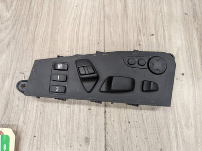 OEM BMW E60 E61 E70 E71 X5 X6 Front Right Passenger Power Seat Control Switch