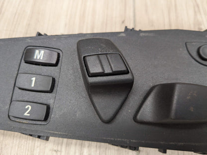 OEM BMW E60 E61 E70 E71 X5 X6 Front Right Passenger Power Seat Control Switch