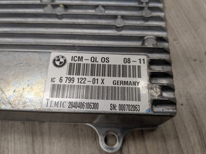 10-13 OEM BMW E70 X5M Engine S63 ICM Integrated Chassis Module Unit