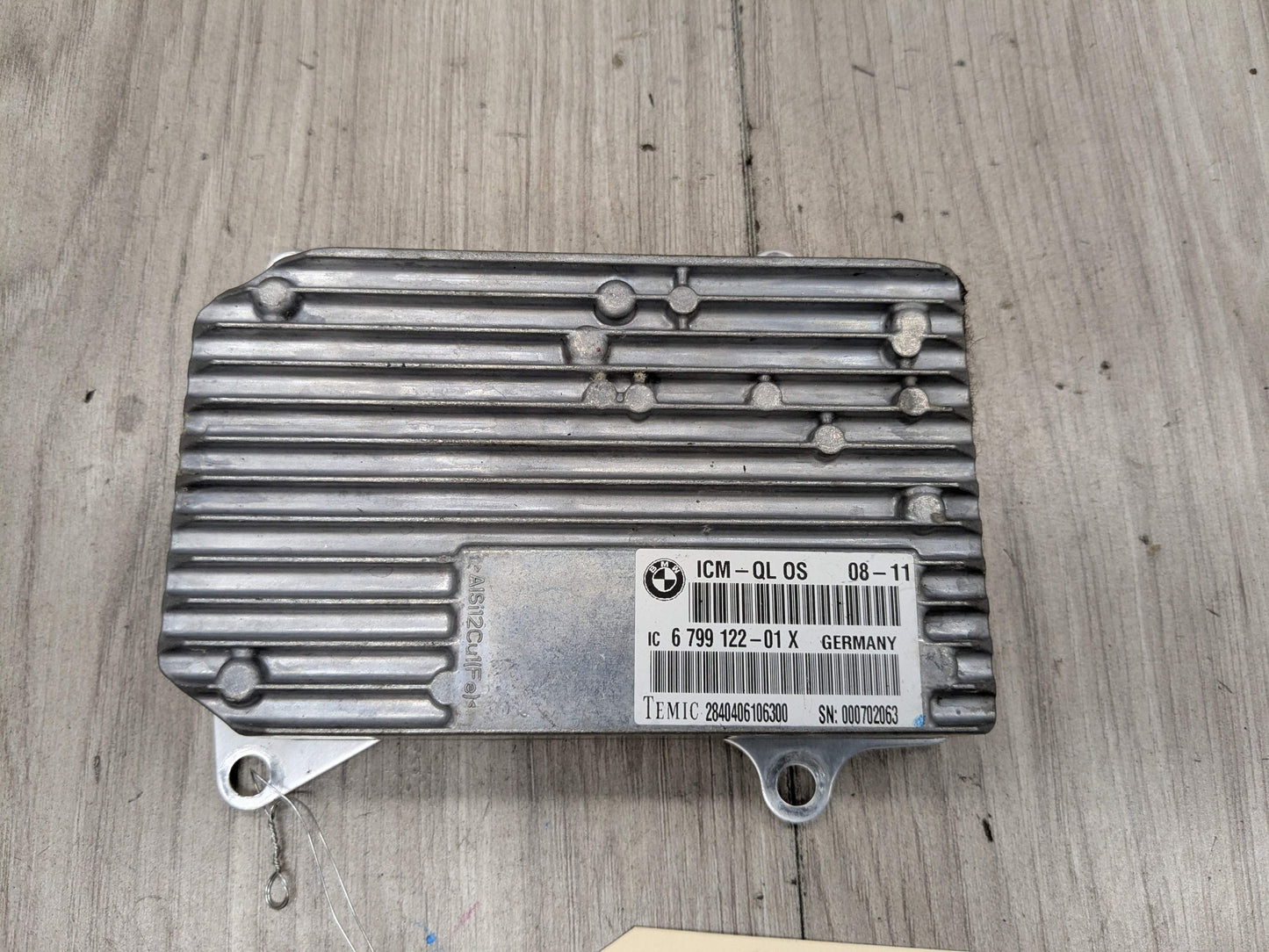10-13 OEM BMW E70 X5M Engine S63 ICM Integrated Chassis Module Unit