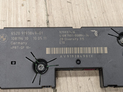 06-13 OEM BMW E70 X5 X5M Antenna Amplifier Diversity Receiver Module 315 MHZ