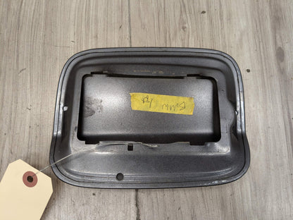 07-13 OEM BMW E70 X5 X5M Rear Fuel Gas Tank Flap Lid Cover Cap Gray A52