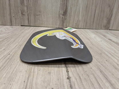 07-13 OEM BMW E70 X5 X5M Rear Fuel Gas Tank Flap Lid Cover Cap Gray A52