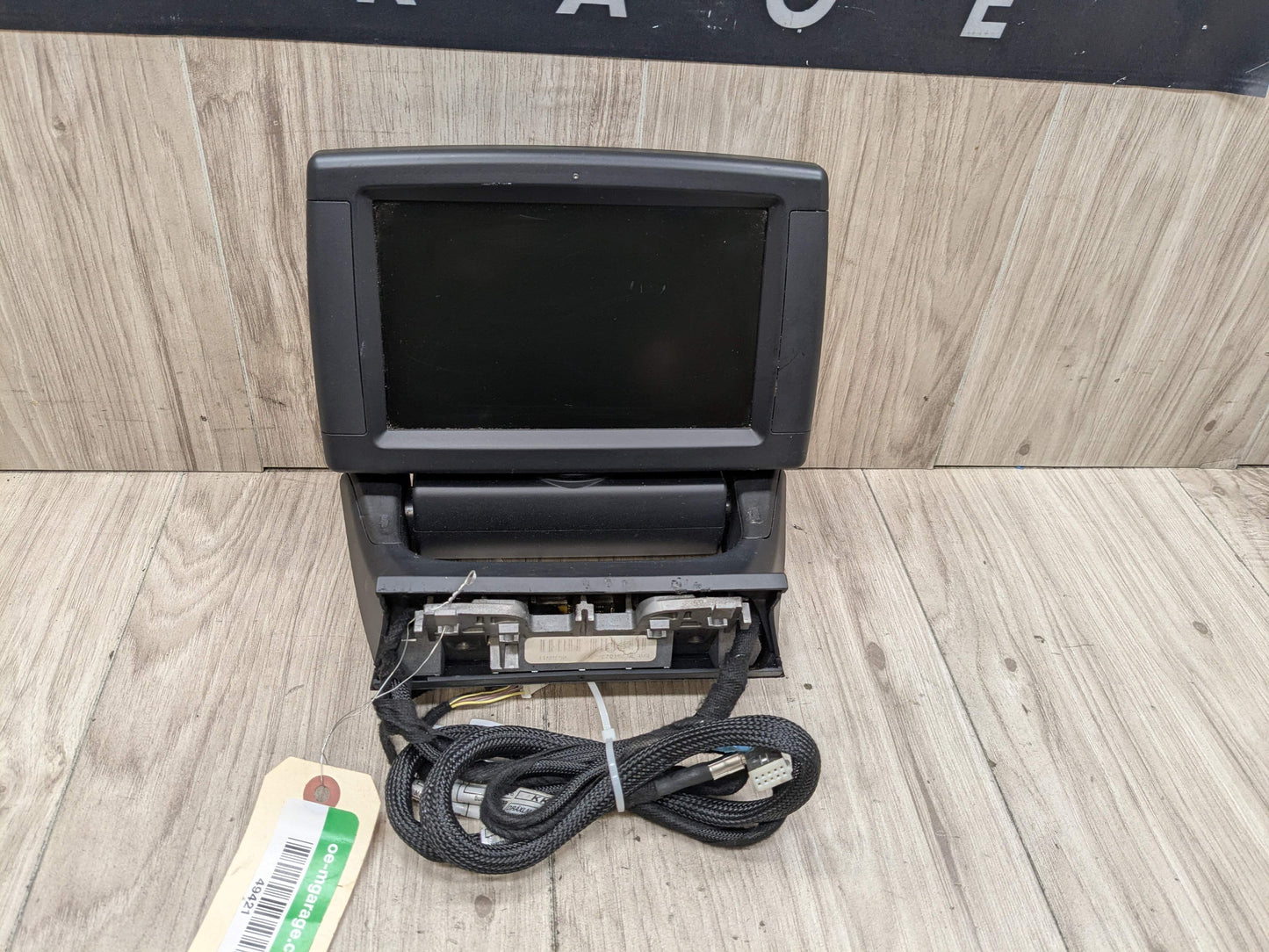 07-14 OEM BMW E70 E71 X5 X6 X5M X6M Rear Media DVD Player Video Monitor Screen
