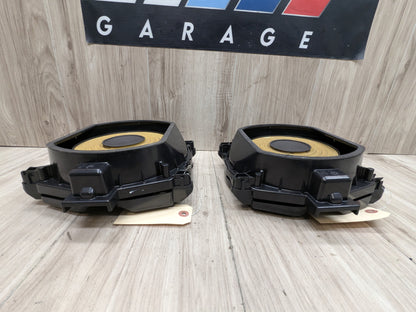 07-13 OEM BMW E70 X5 X5M Bass Speaker Sub Subwoofer Audio INDIVIDUAL SET