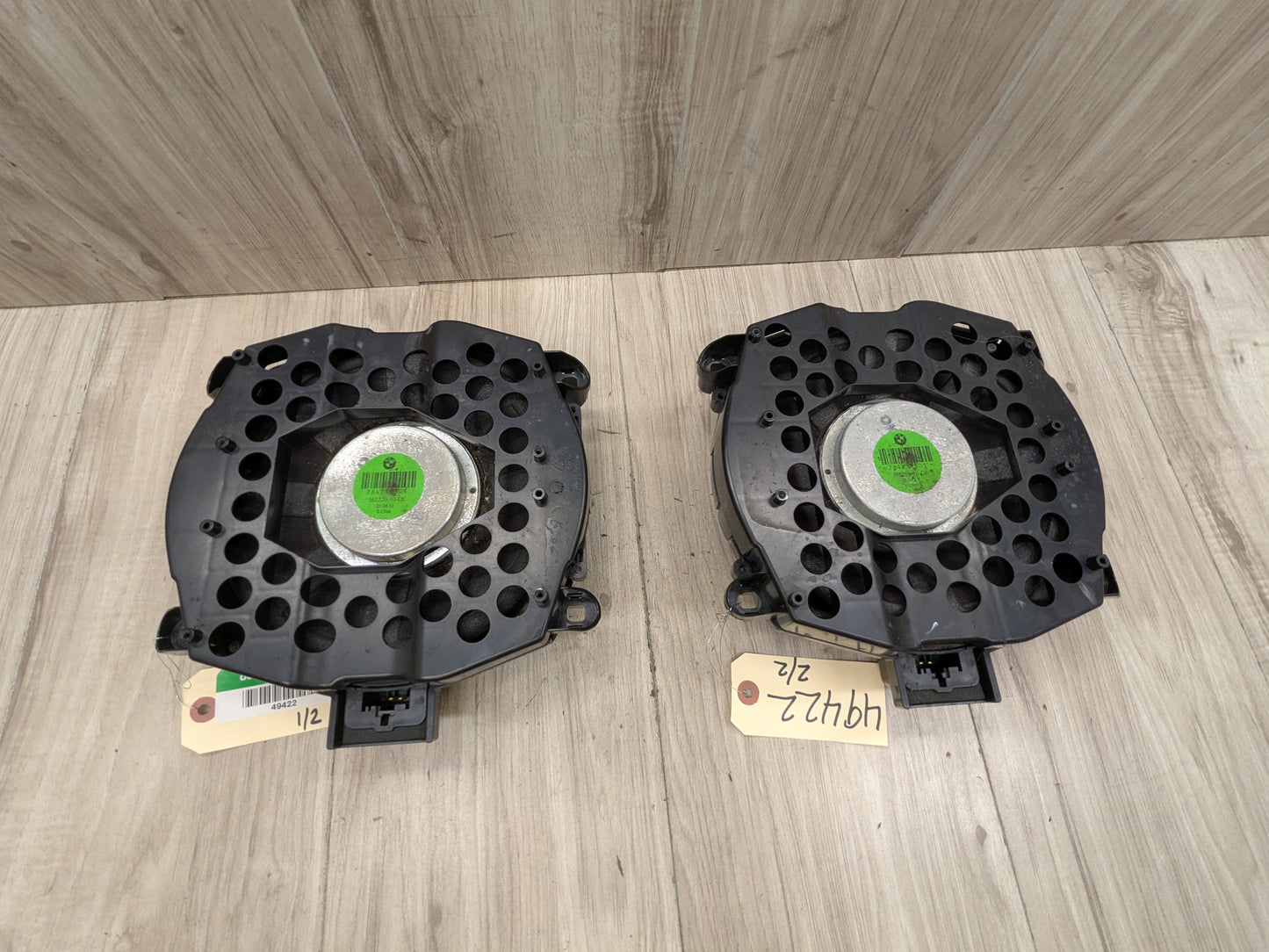 07-13 OEM BMW E70 X5 X5M Bass Speaker Sub Subwoofer Audio INDIVIDUAL SET
