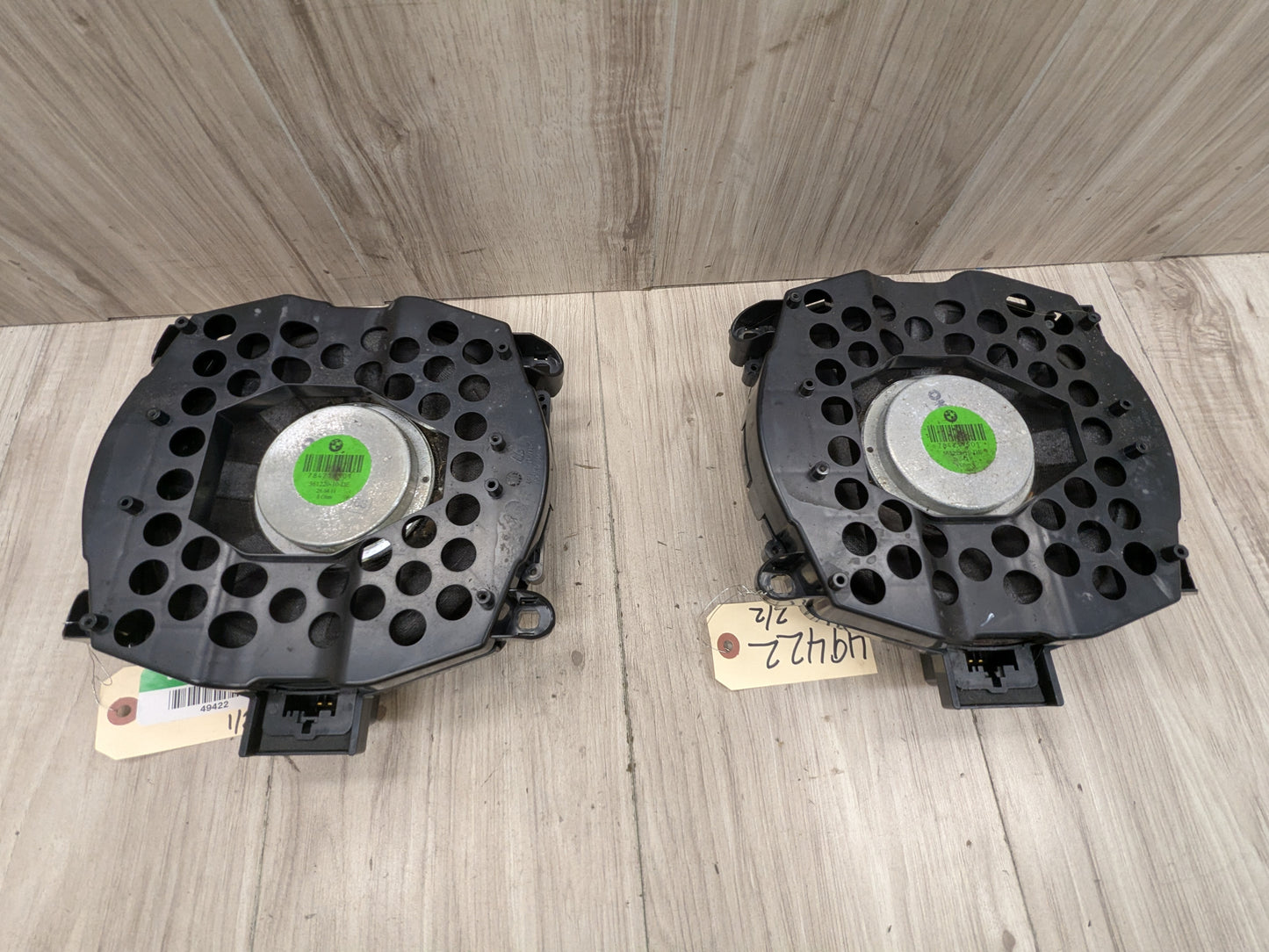07-13 OEM BMW E70 X5 X5M Bass Speaker Sub Subwoofer Audio INDIVIDUAL SET