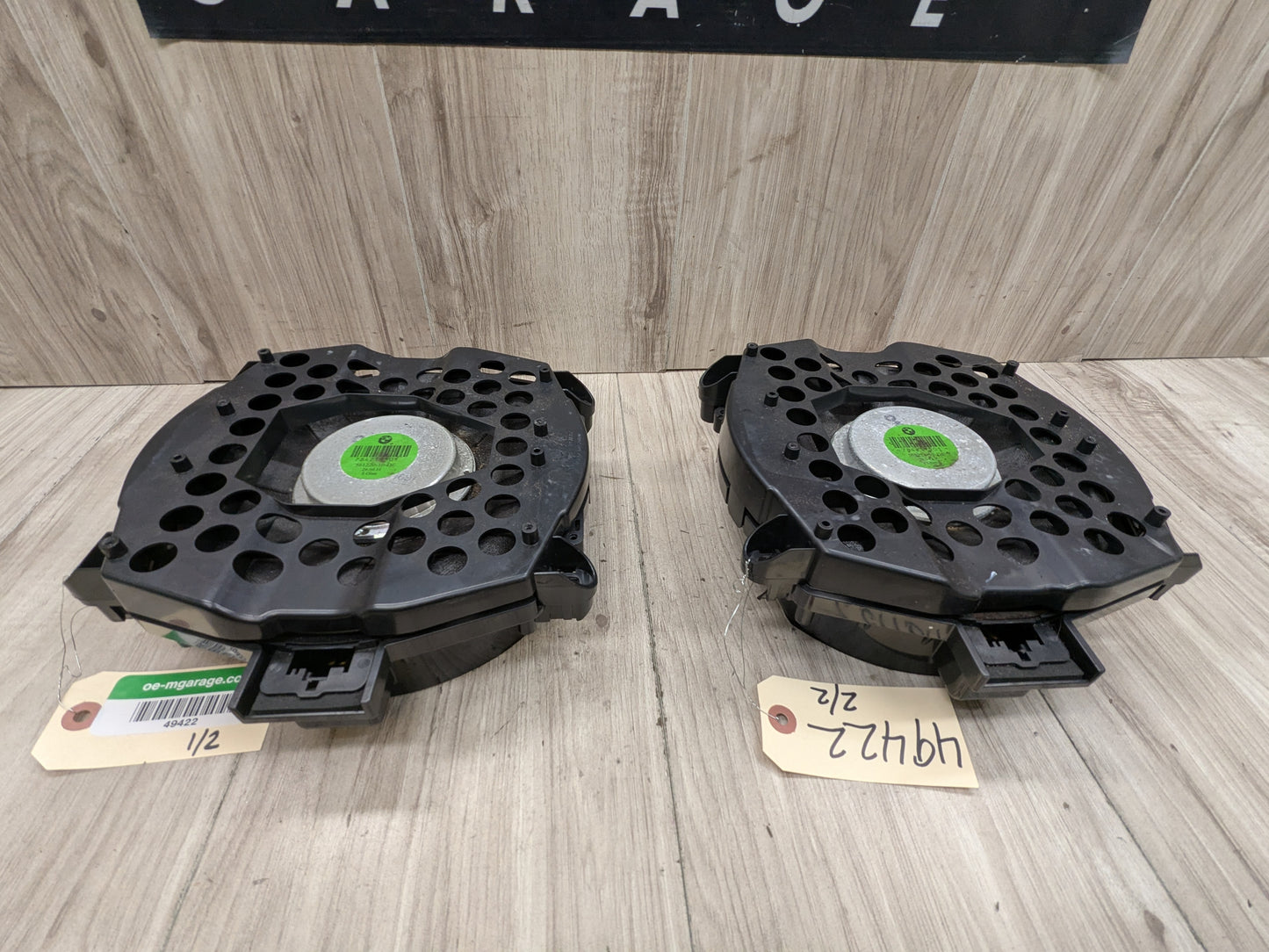 07-13 OEM BMW E70 X5 X5M Bass Speaker Sub Subwoofer Audio INDIVIDUAL SET