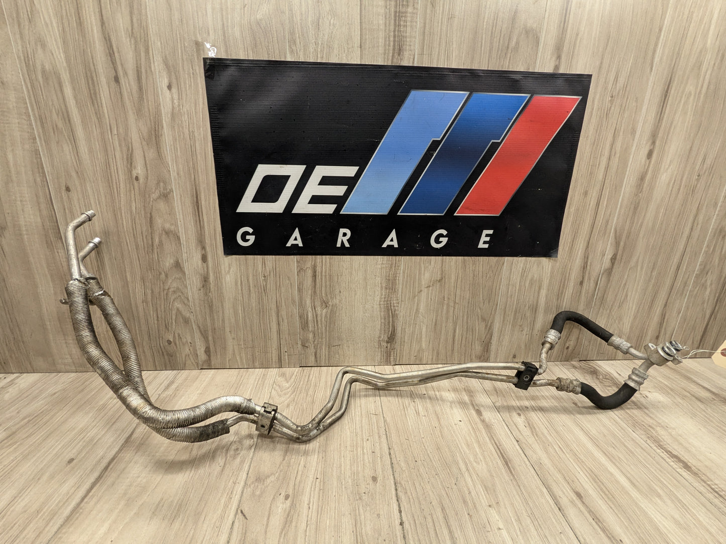 10-14 OEM BMW E70 E71 X5M X6M Engine S63 Transmission Oil Cooler Hose Pipe Lines