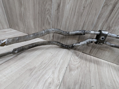 10-14 OEM BMW E70 E71 X5M X6M Engine S63 Transmission Oil Cooler Hose Pipe Lines