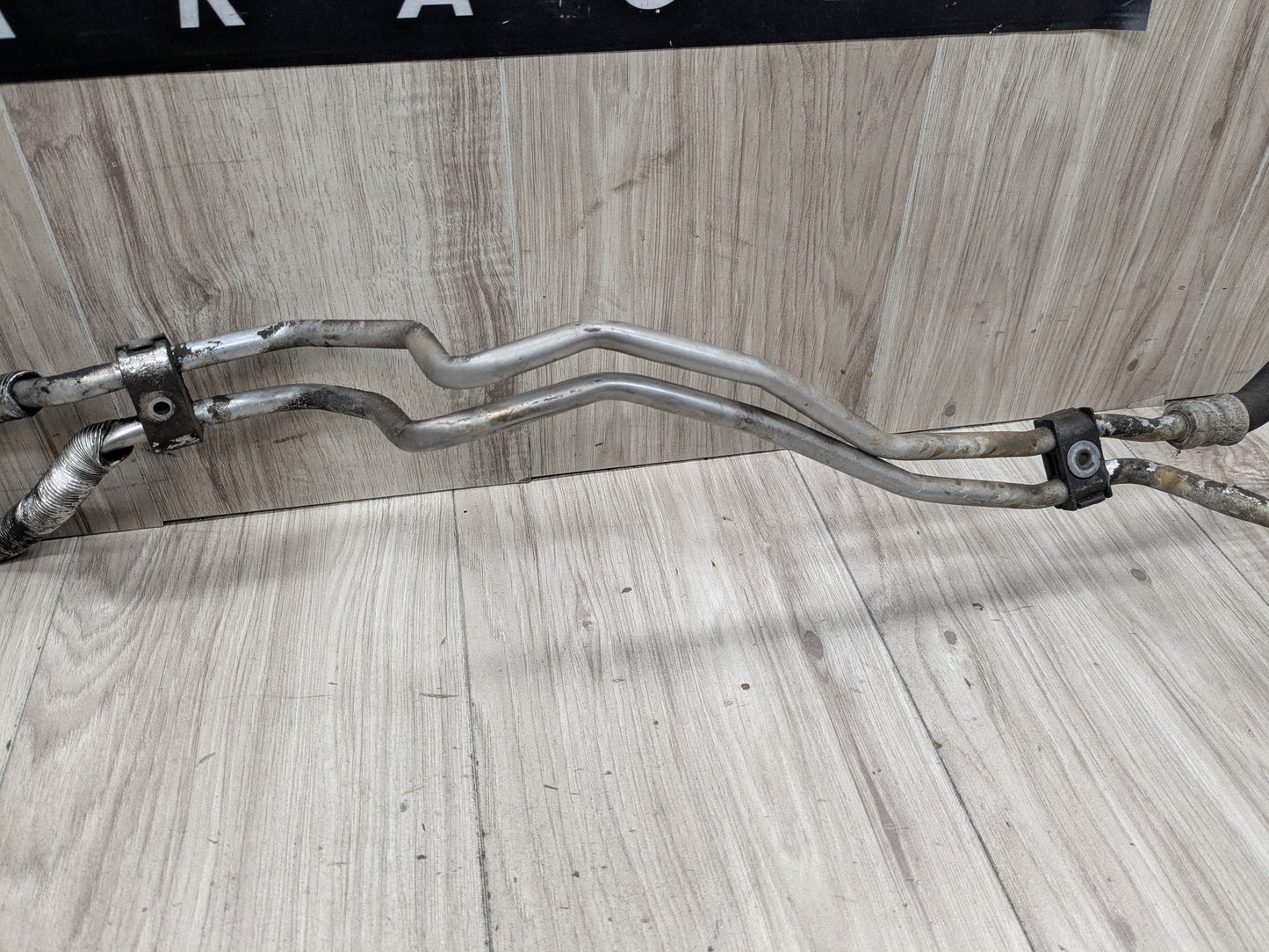 10-14 OEM BMW E70 E71 X5M X6M Engine S63 Transmission Oil Cooler Hose Pipe Lines