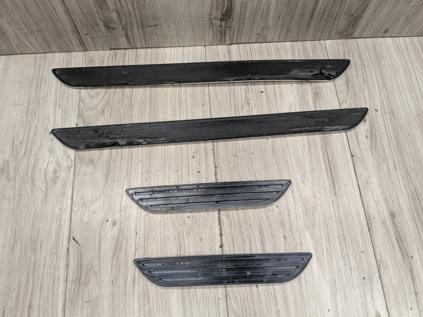 10-14 OEM BMW E70 E71 X5 M SPORT Front Rear Left Right Door Trim Sill Kick SET