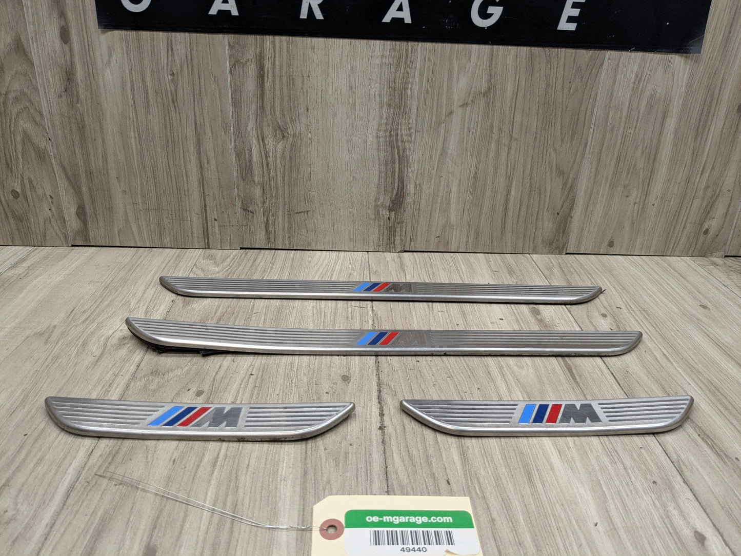 10-14 OEM BMW E70 E71 X5 M SPORT Front Rear Left Right Door Trim Sill Kick SET