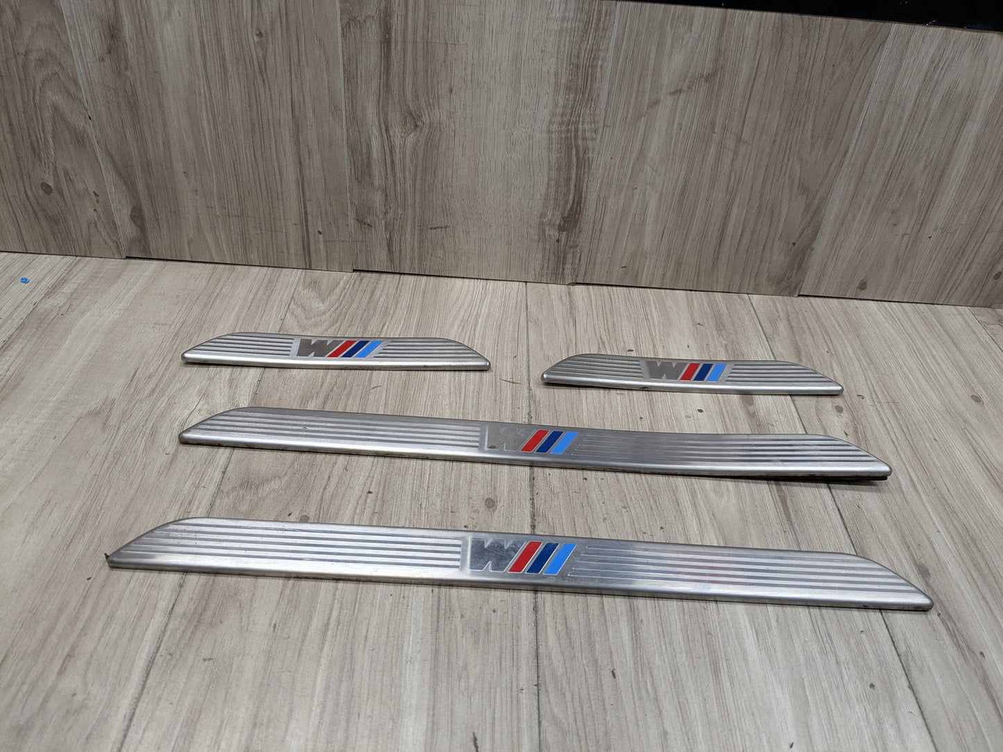10-14 OEM BMW E70 E71 X5 M SPORT Front Rear Left Right Door Trim Sill Kick SET