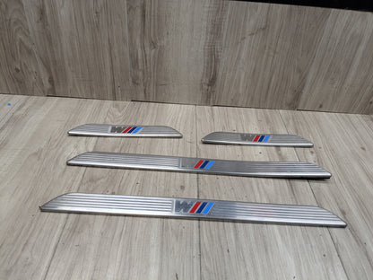 10-14 OEM BMW E70 E71 X5 M SPORT Front Rear Left Right Door Trim Sill Kick SET