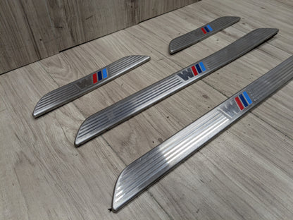 10-14 OEM BMW E70 E71 X5 M SPORT Front Rear Left Right Door Trim Sill Kick SET