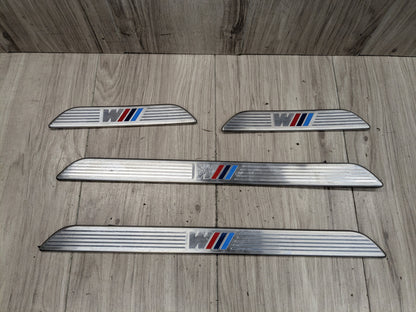10-14 OEM BMW E70 E71 X5 M SPORT Front Rear Left Right Door Trim Sill Kick SET