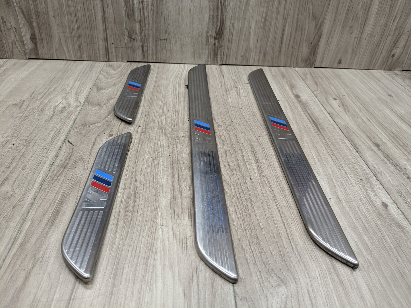 10-14 OEM BMW E70 E71 X5 M SPORT Front Rear Left Right Door Trim Sill Kick SET