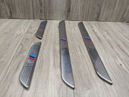 10-14 OEM BMW E70 E71 X5 M SPORT Front Rear Left Right Door Trim Sill Kick SET