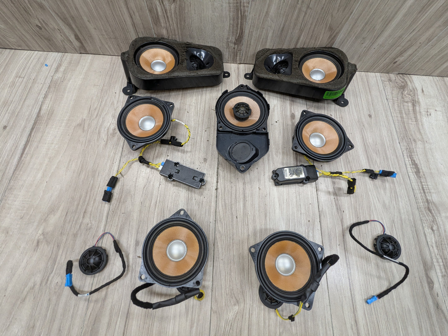 07-13 OEM BMW E70 X5 X5M Speaker Tweeter Audio Sound Mid Range INDIVIDUAL SET