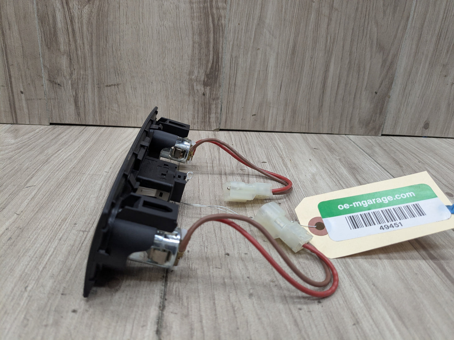 07-14 OEM BMW E70 E71 X5 X6 Rear Center Switch Cover Trim Insert Charger Ports