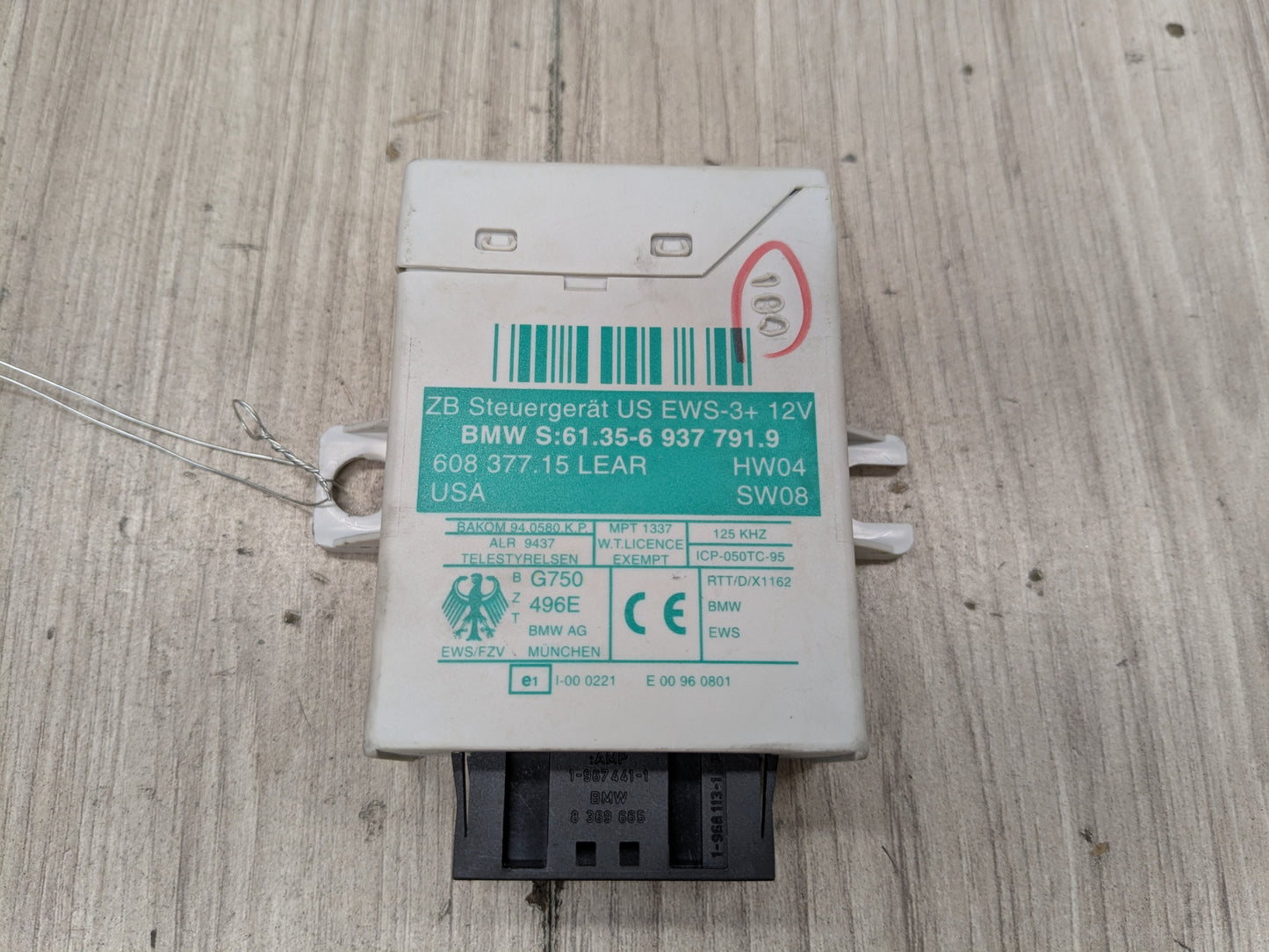 OEM BMW E38 E39 E46 E83 E85 E86 Engine Ignition Immobilizer Control Module