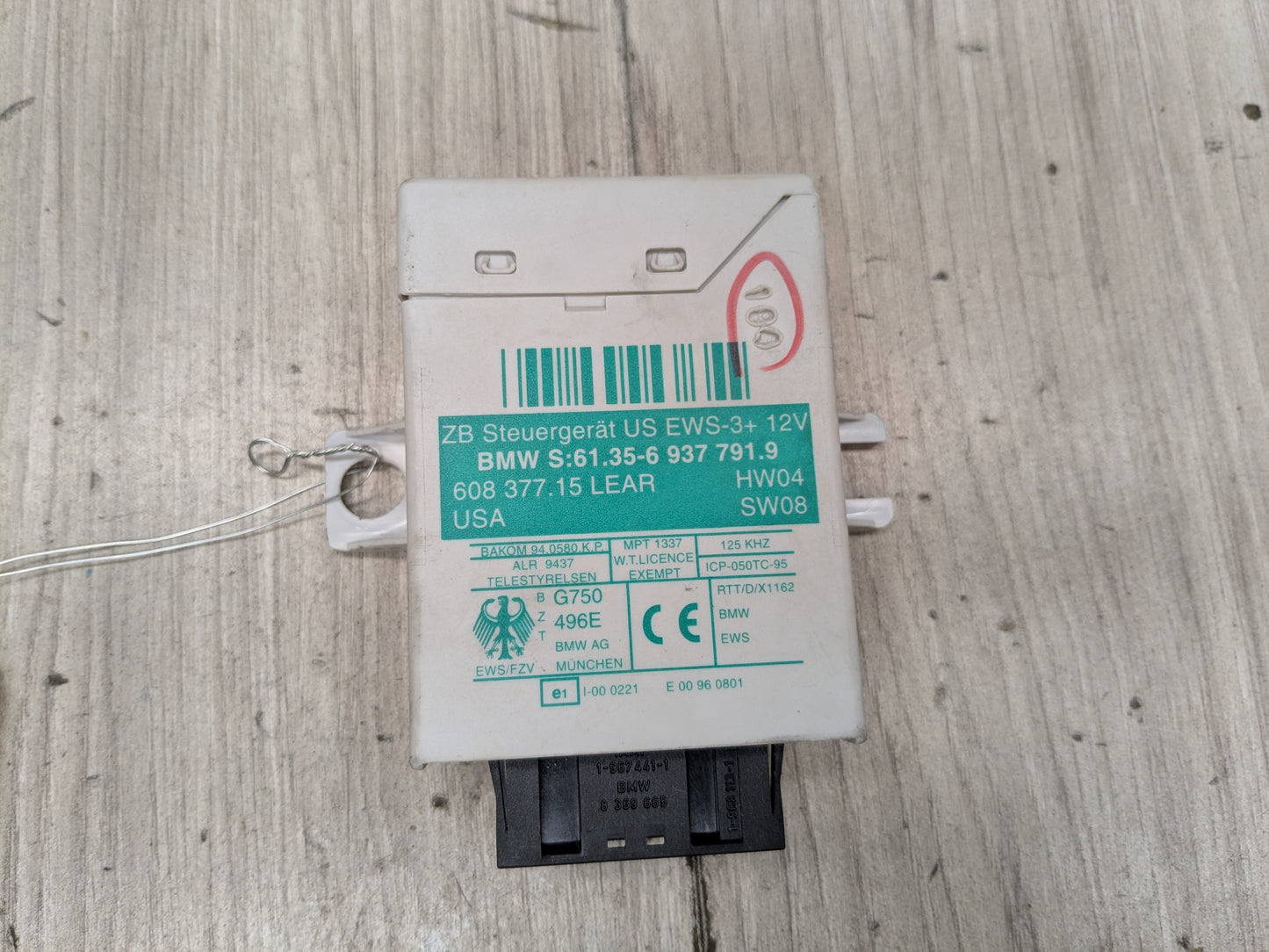 OEM BMW E38 E39 E46 E83 E85 E86 Engine Ignition Immobilizer Control Module