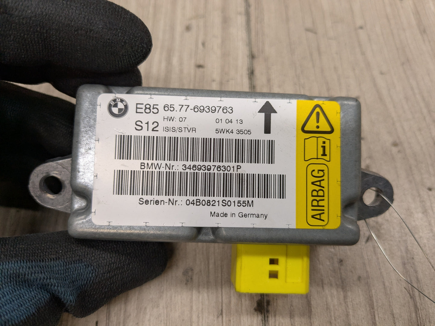 03-05 OEM BMW E85 Z4 Front Right Passenger Door Sensor Module