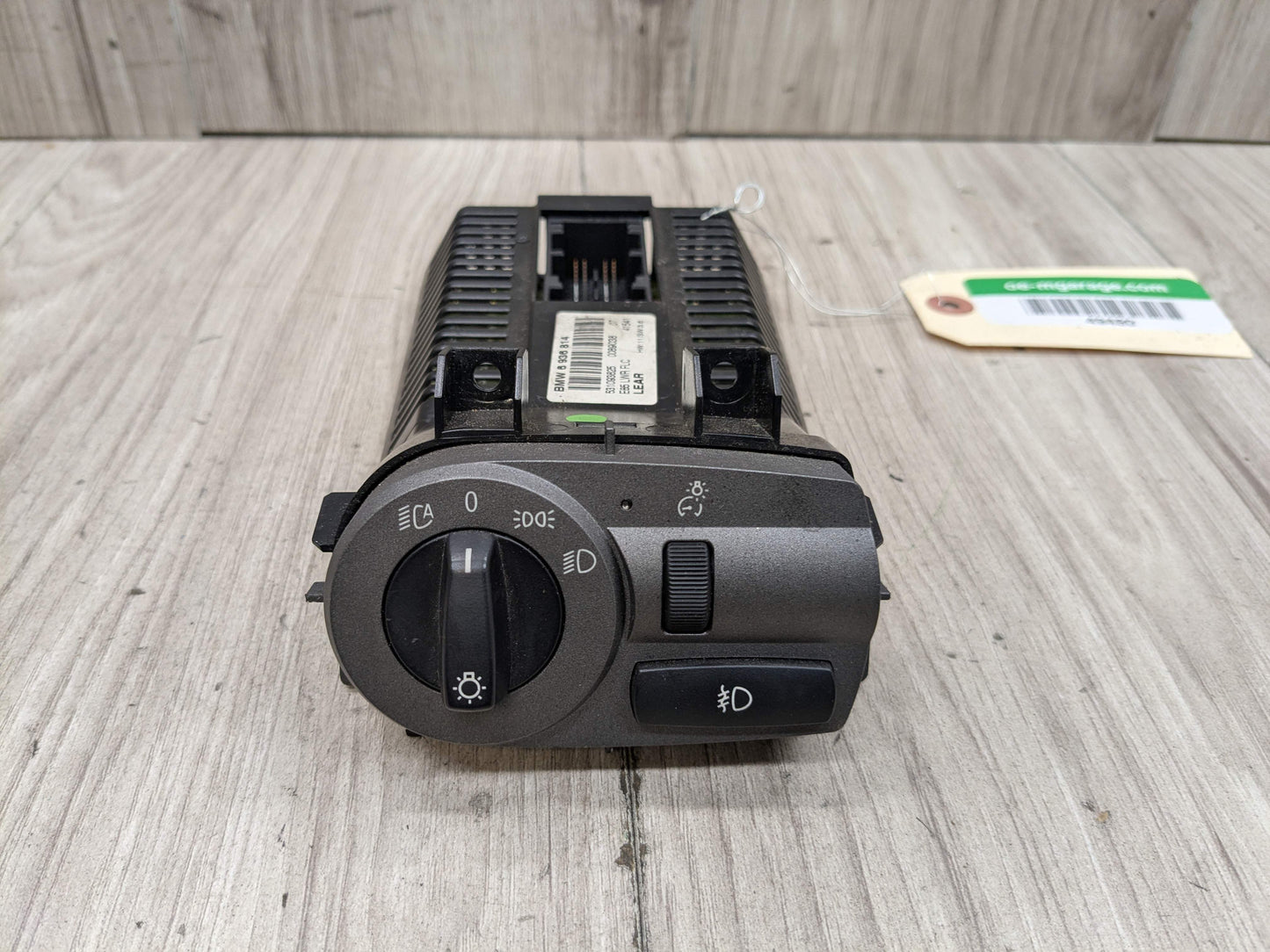 03-08 OEM BMW E85 Z4 Headlight Switch Control Panel Light Module Black