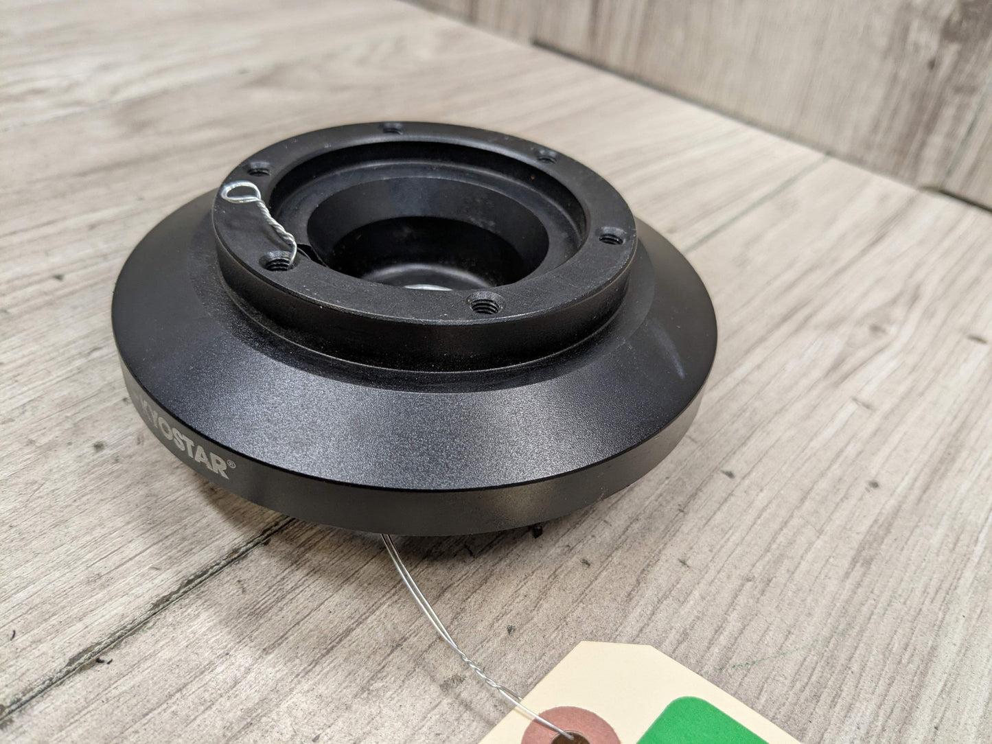 03-08 Kyostar BMW E85 Z4 Aluminum Short Hub Steering Wheel Adapter