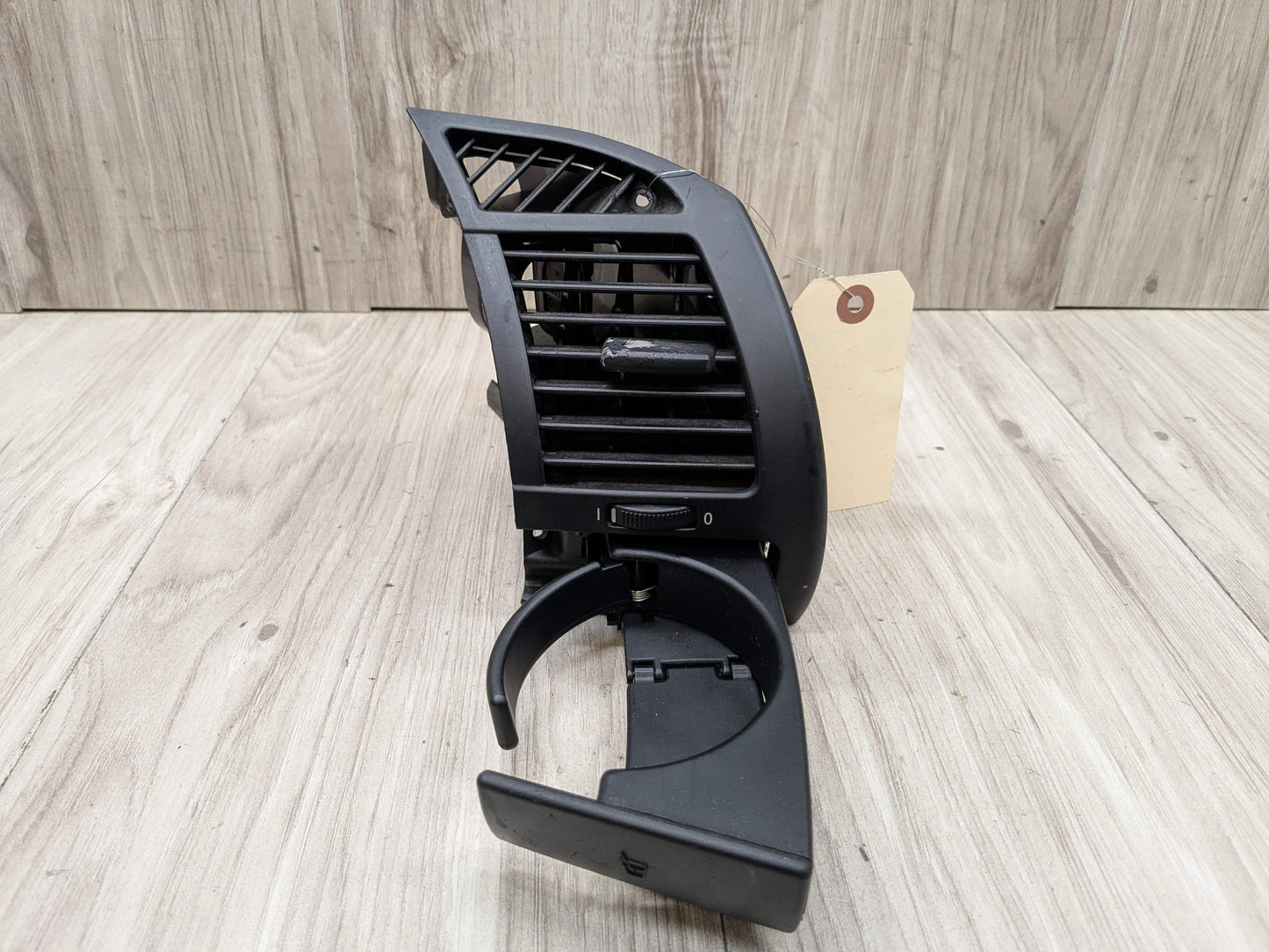 OEM BMW E85 E86 Z4 Front Right Passenger Dash AC Air Vent w/ Cupholder Black