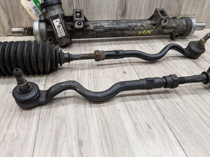 03-08 OEM BMW E85 E86 Z4 Power Steering Gear Rack & Pinion ZF w/ Tie Rods SET