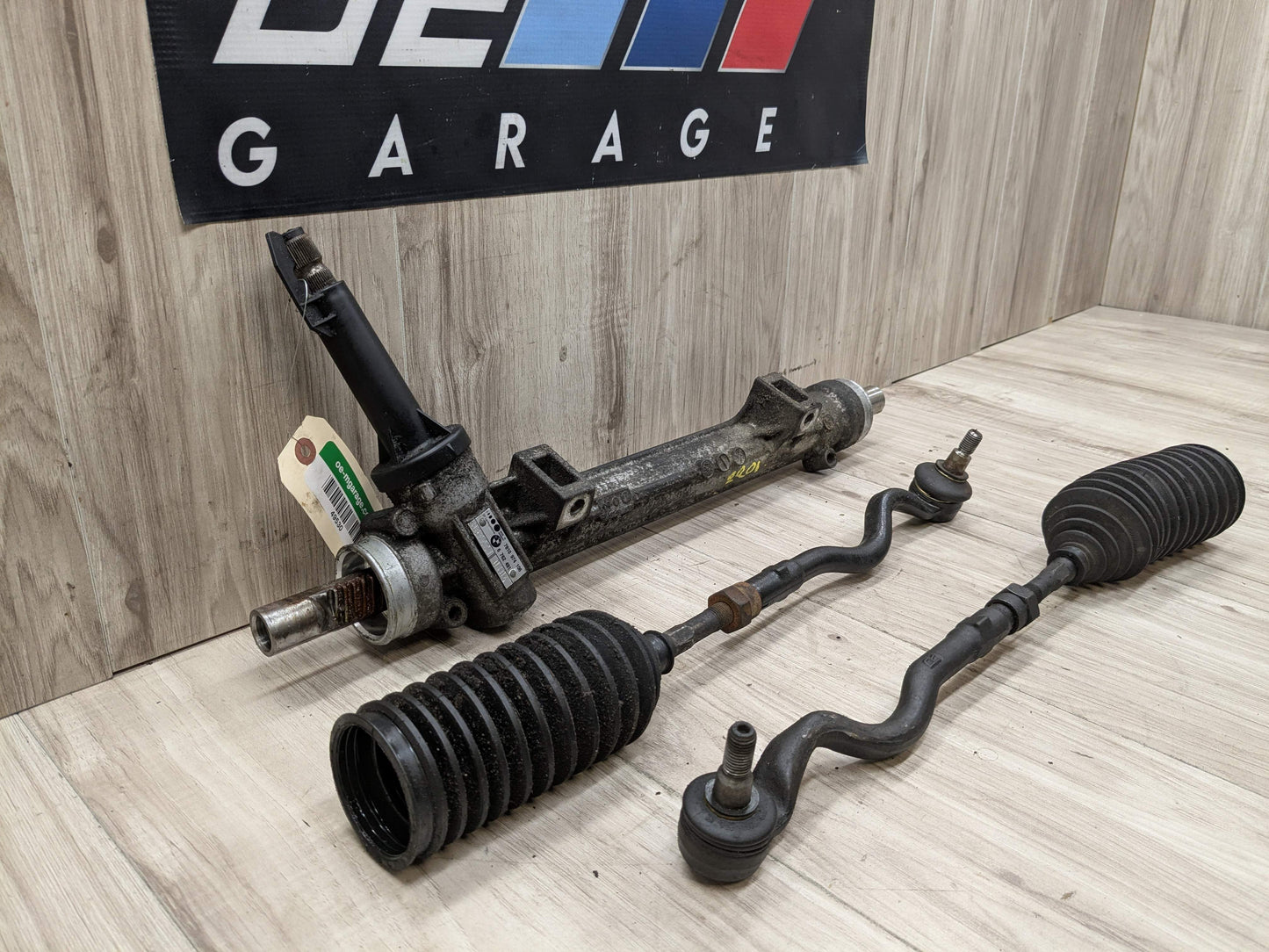 03-08 OEM BMW E85 E86 Z4 Power Steering Gear Rack & Pinion ZF w/ Tie Rods SET
