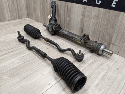 03-08 OEM BMW E85 E86 Z4 Power Steering Gear Rack & Pinion ZF w/ Tie Rods SET