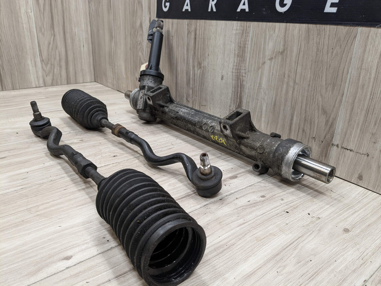 03-08 OEM BMW E85 E86 Z4 Power Steering Gear Rack & Pinion ZF w/ Tie Rods SET