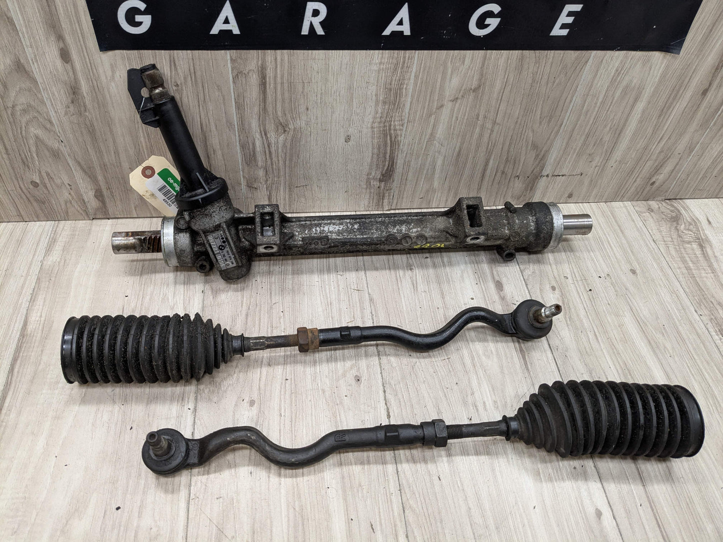 03-08 OEM BMW E85 E86 Z4 Power Steering Gear Rack & Pinion ZF w/ Tie Rods SET