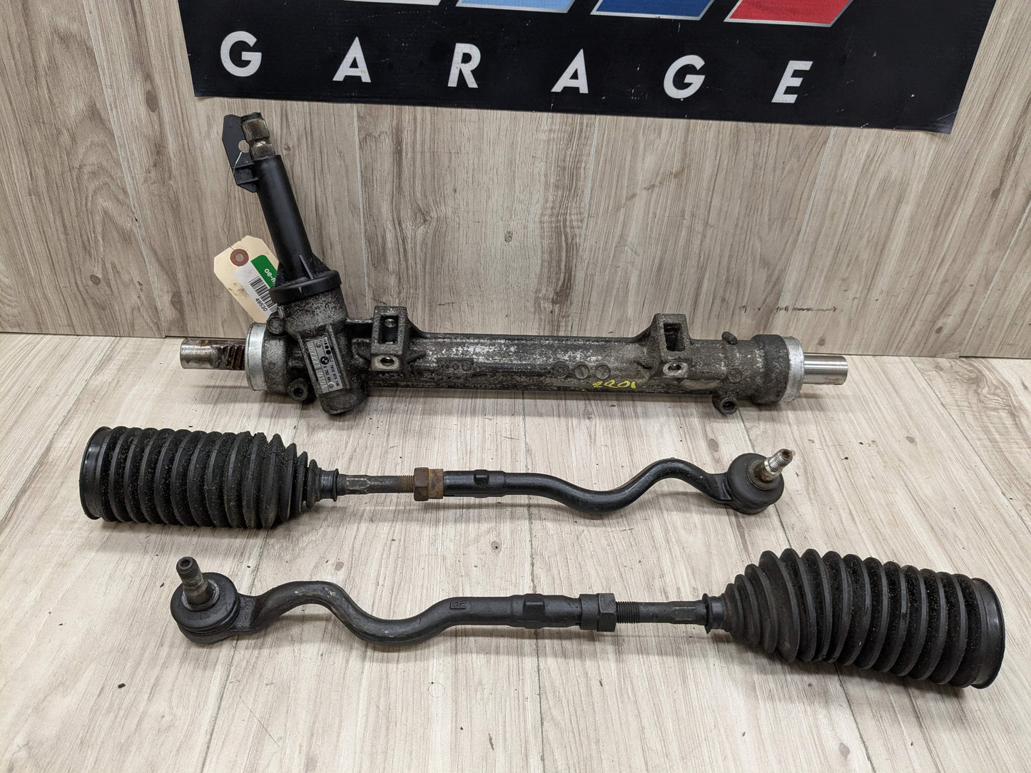 03-08 OEM BMW E85 E86 Z4 Power Steering Gear Rack & Pinion ZF w/ Tie Rods SET