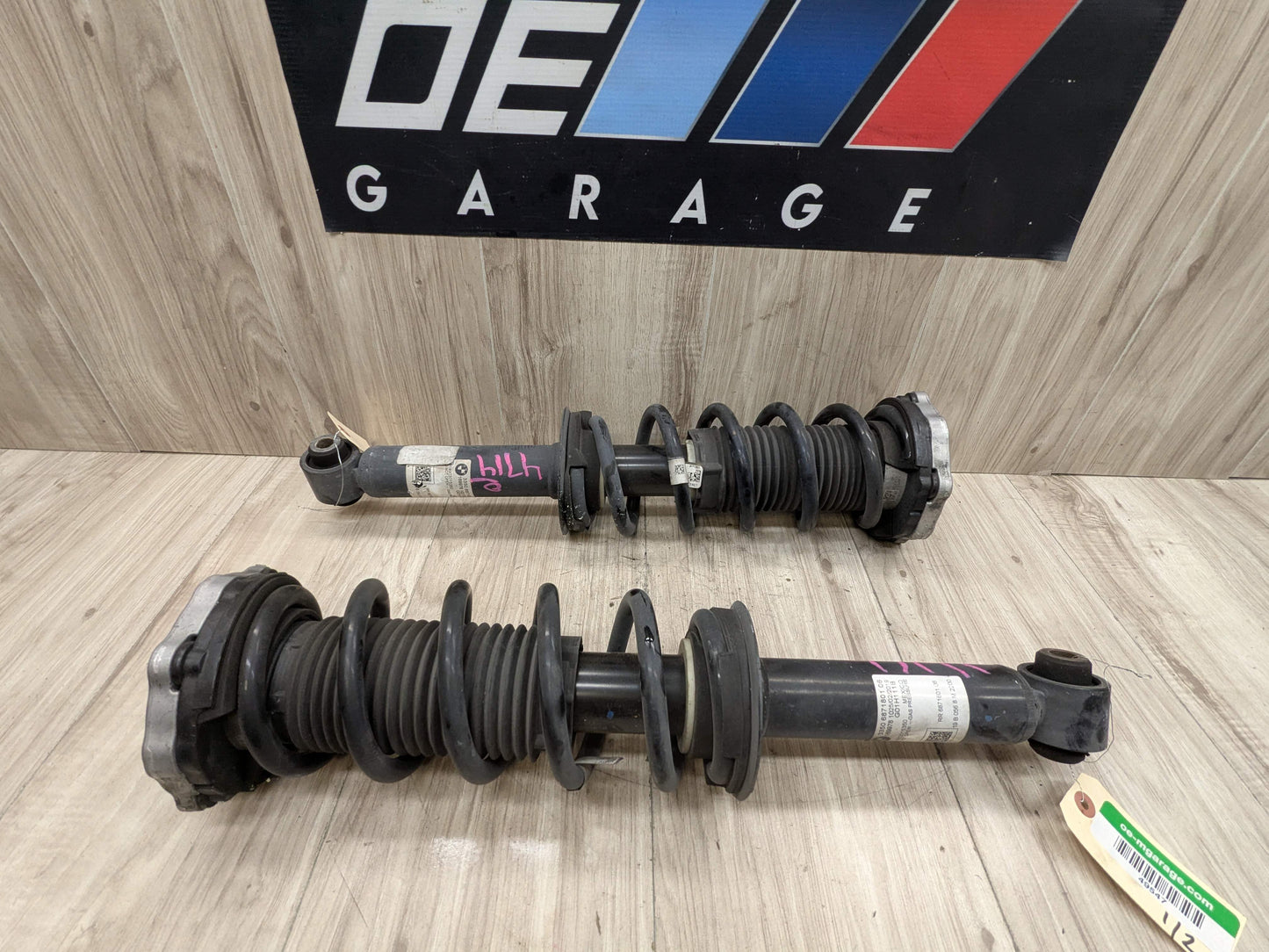 18-23 OEM BMW G01 X3 30i 30iX REAR Left Right Side Strut Shock Absorber Spring