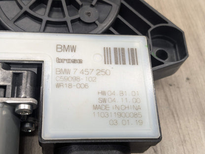 18-24 OEM BMW G01 G02 X3 X4 FRONT Left Driver Door Window Regulator Motor