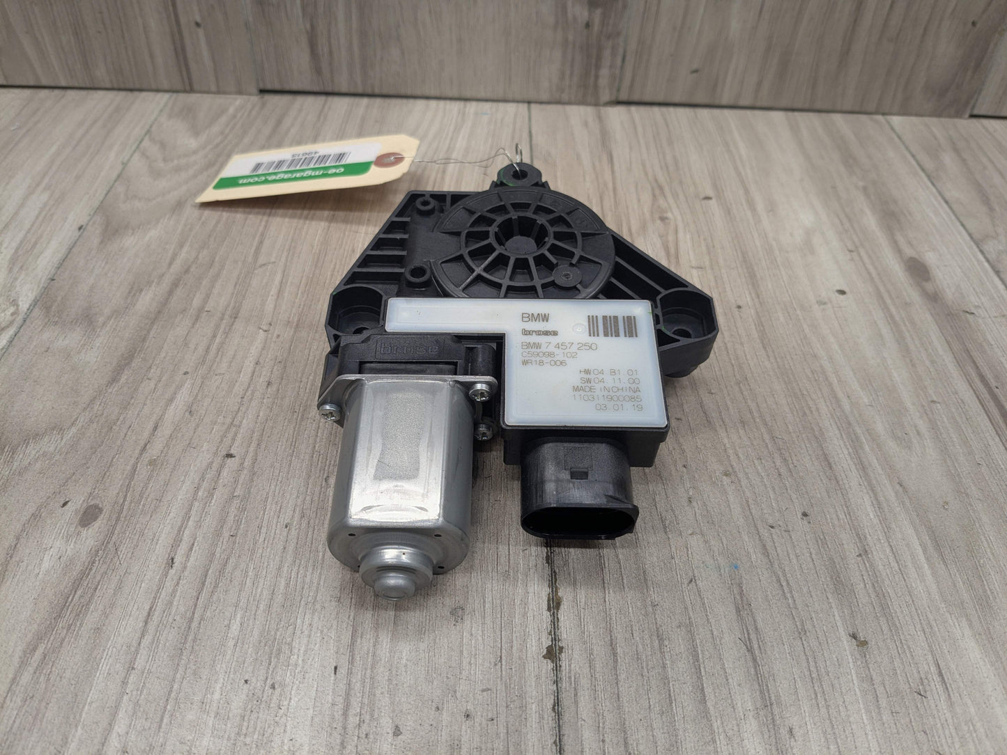 18-24 OEM BMW G01 G02 X3 X4 FRONT Left Driver Door Window Regulator Motor