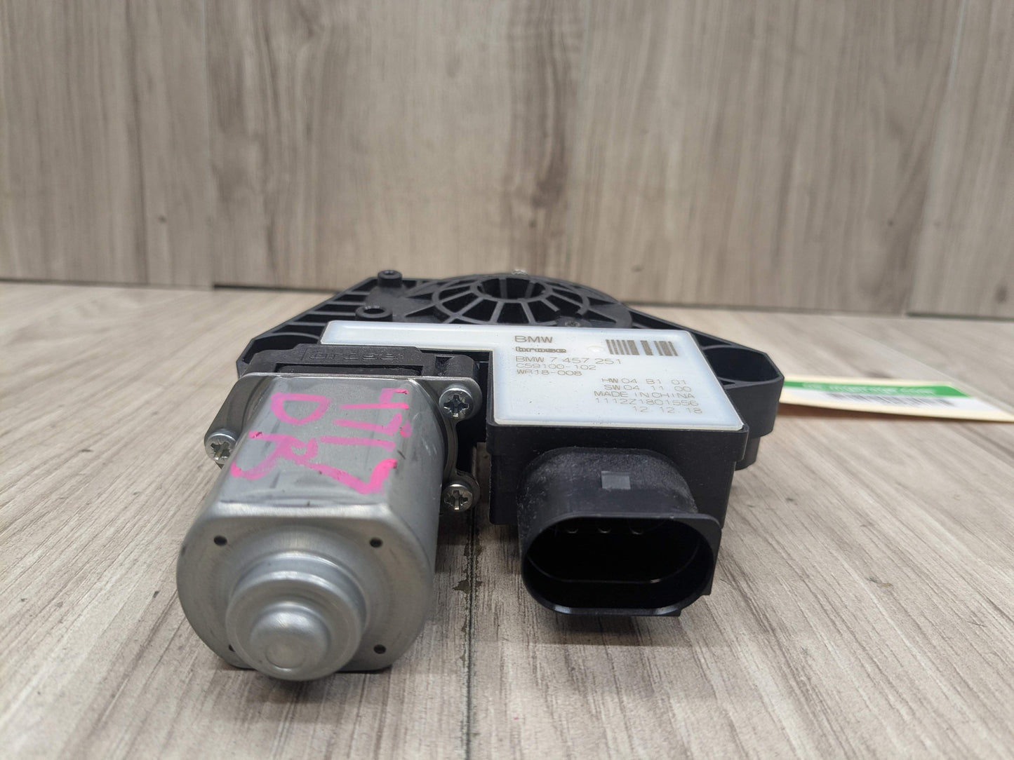 18-24 OEM BMW G01 G02 X3 X4 REAR Left Driver Door Window Regulator Motor