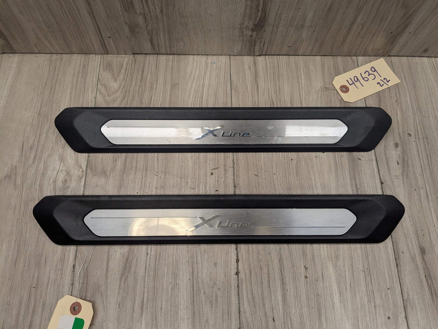 18-24 OEM BMW G01 G02 X3 X4 X Line Front Left Right Door Cover Trim Sills PAIR