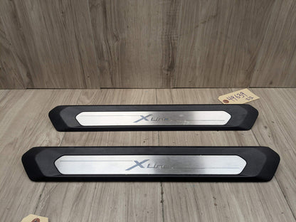 18-24 OEM BMW G01 G02 X3 X4 X Line Front Left Right Door Cover Trim Sills PAIR
