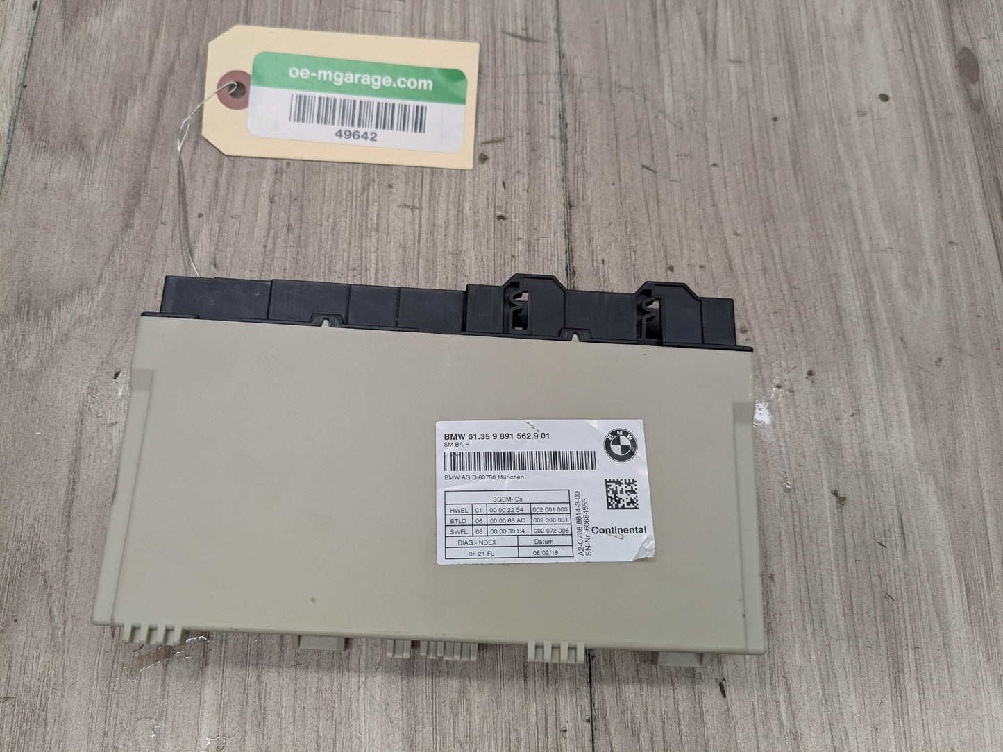 OEM BMW G01 G02 G05 G07 G12 G20 G29 G30 F90 Front Left Right Seat Control Module