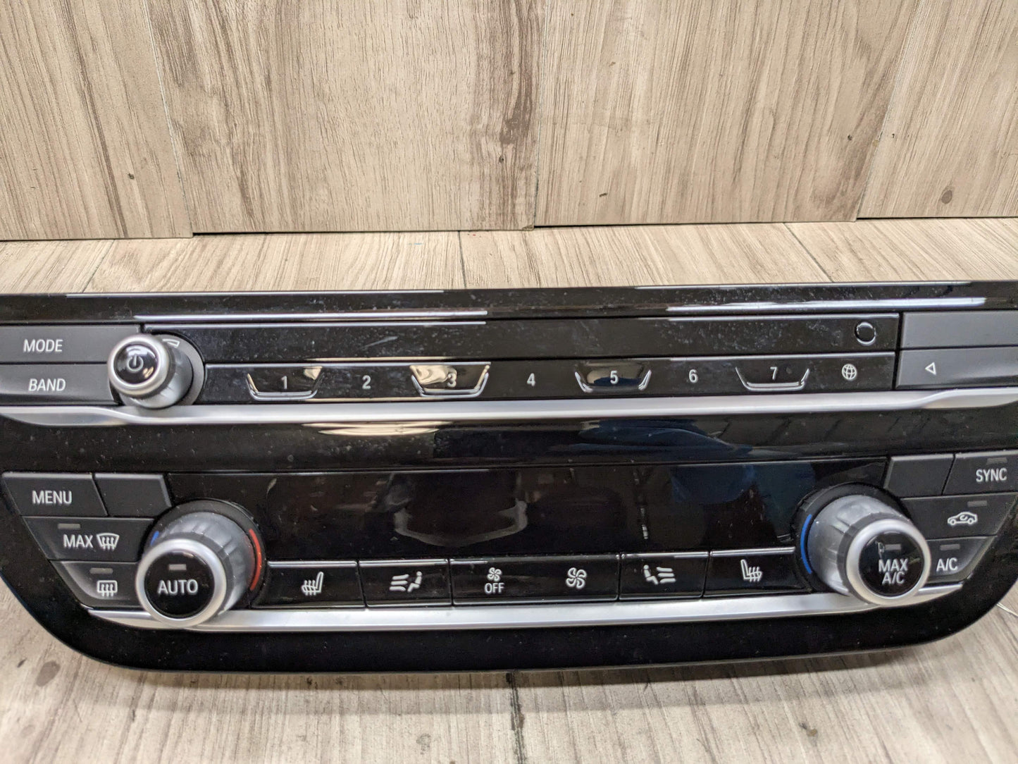 OEM BMW F97 G01 G02 X3 AC Heat Climate Control Panel Radio Media Button Switch