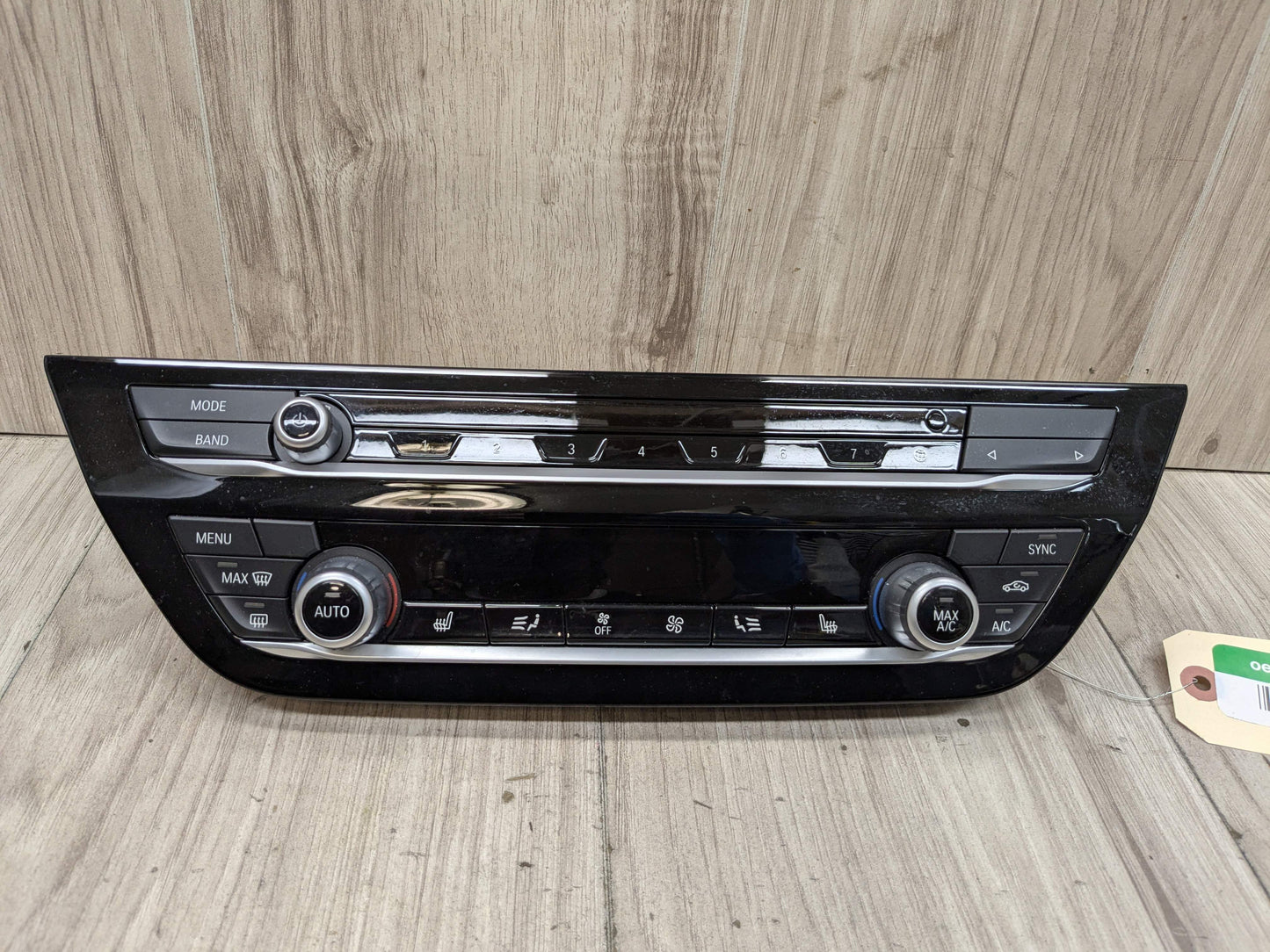 OEM BMW F97 G01 G02 X3 AC Heat Climate Control Panel Radio Media Button Switch